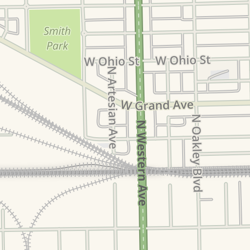 Driving Directions To United Center Parking Lot C W Warren Blvd Chicago Waze