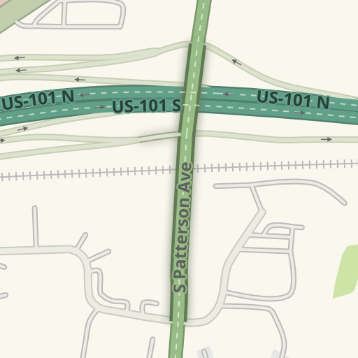waze livemap driving directions to terra sol garden center goleta