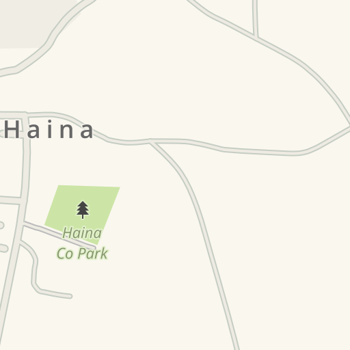waze livemap driving directions to haina co park haina united states