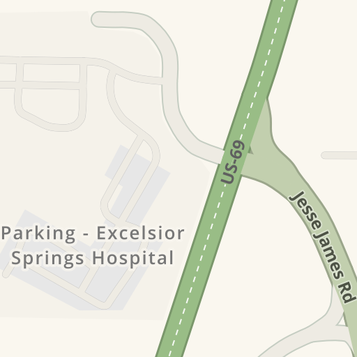 Petunjuk Arah Berkendara Ke Excelsior Springs Hospital Rainbow Blvd 1700 Excelsior Springs Waze